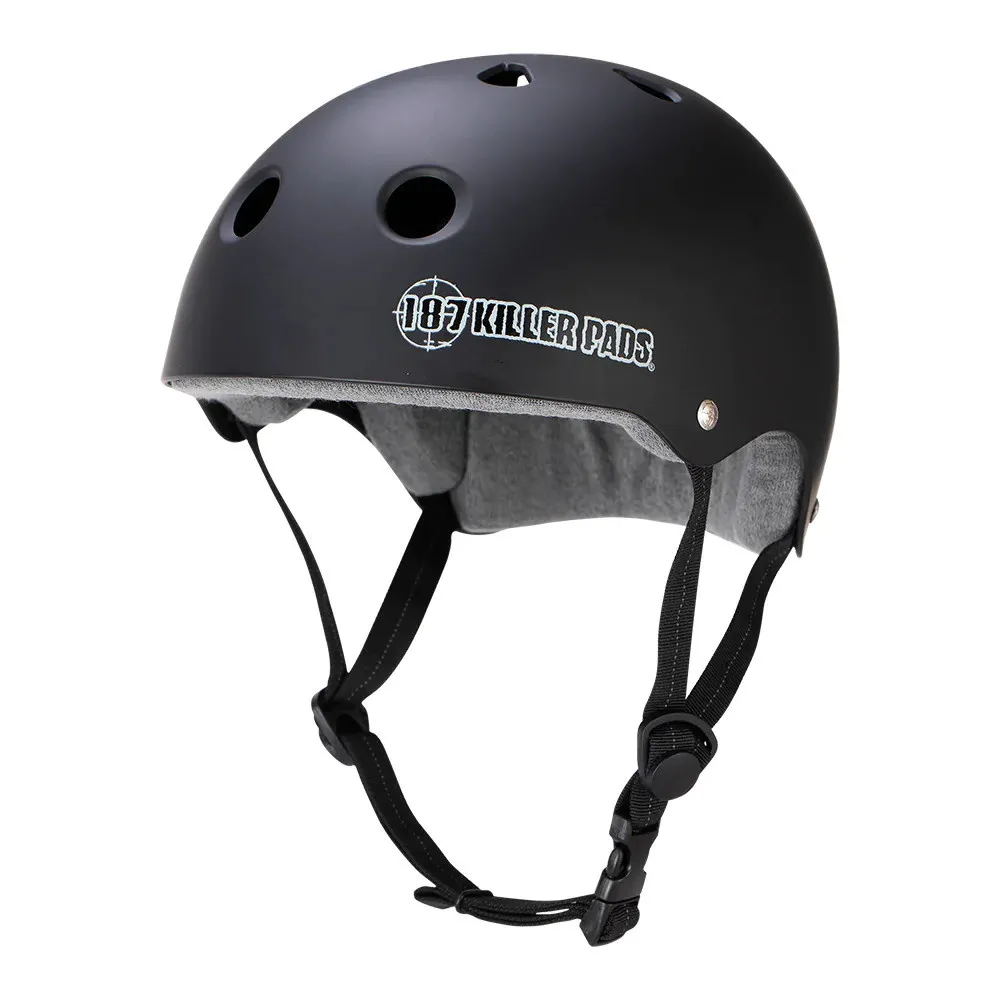 187 Killer Pads Sweatsaver Helmet - Black Matte -