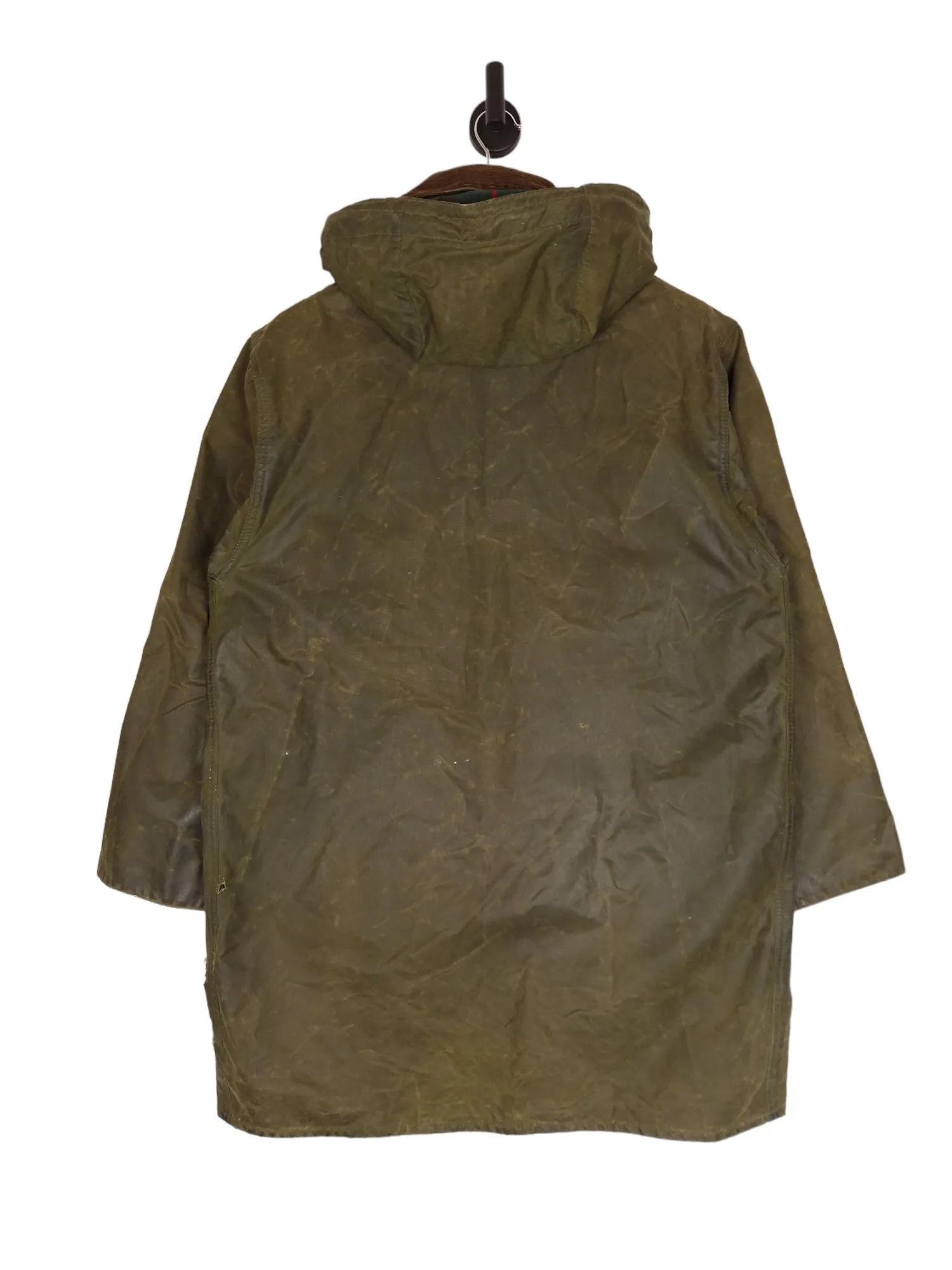 90's Barbour A400 Northumbria Wax Jacket - Size C40 L/XL