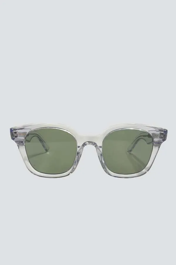 Acetate Warsaw Sunglasses - Crystal