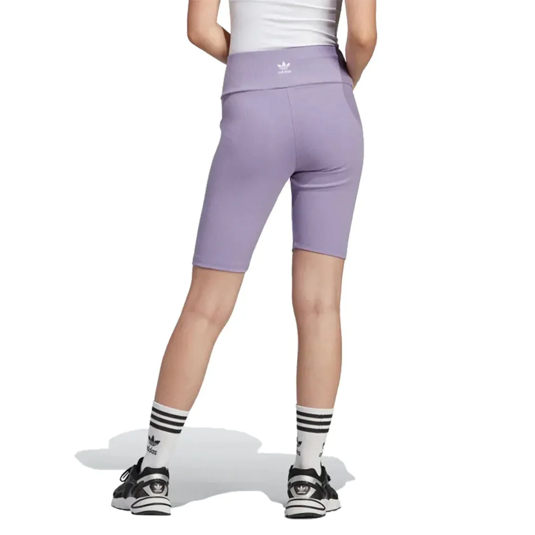 ADIDAS ADICOLOR ESSENTIALS SHORT LEGGINGS PURPLE