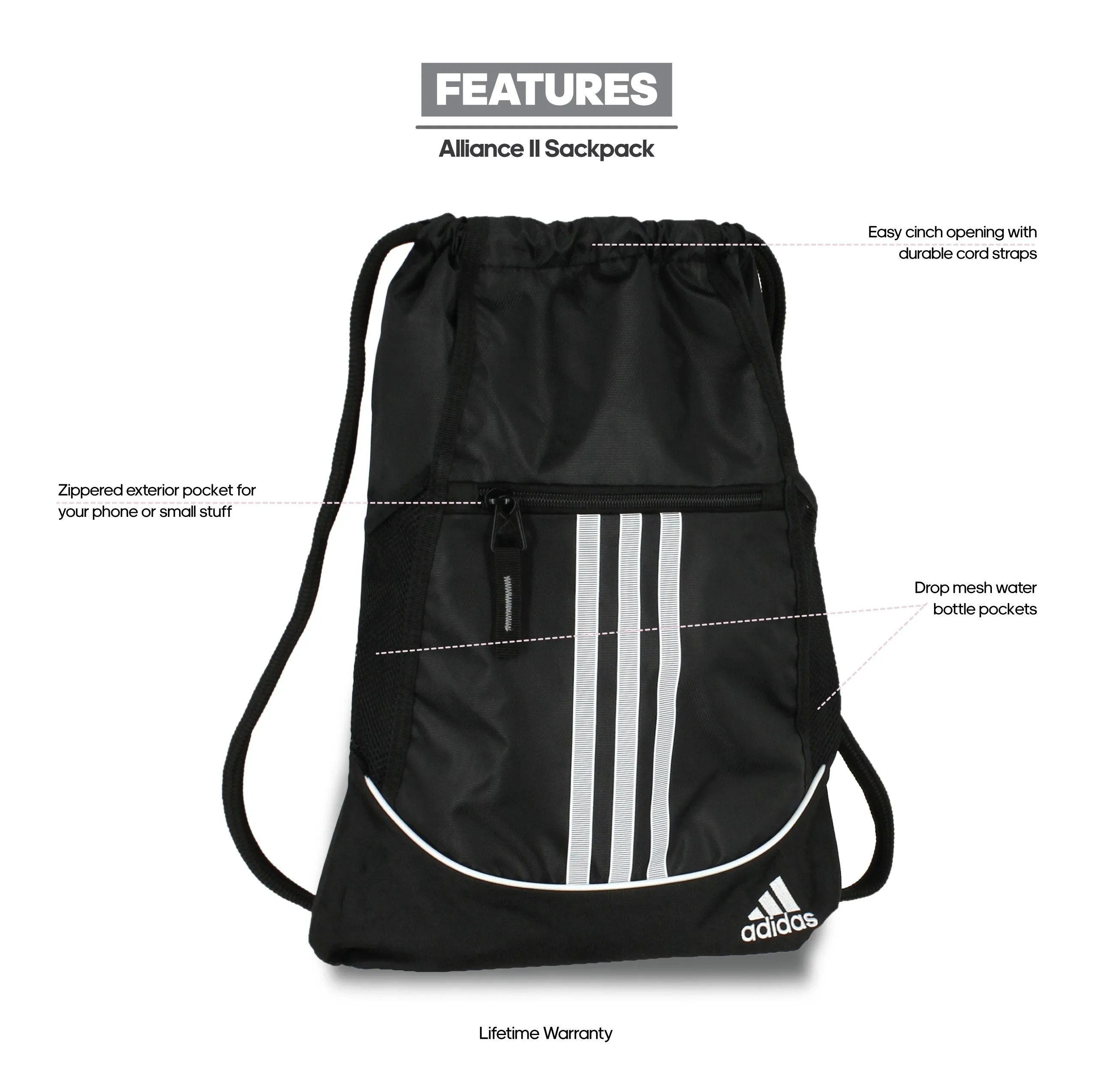 adidas Alliance II Sackpack