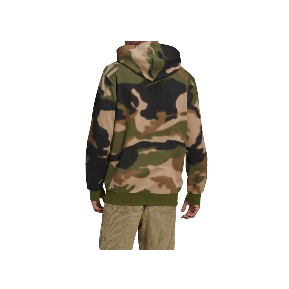 Adidas Camo Aop Hoodie Wild Pine/Multicolor/Black GN1879