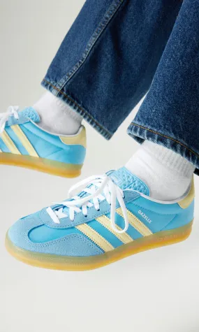 adidas Gazelle Indoor Sneakers Blue | Women | Junkyard