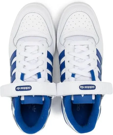 Adidas Kids Forum low touch-strap trainers Blue