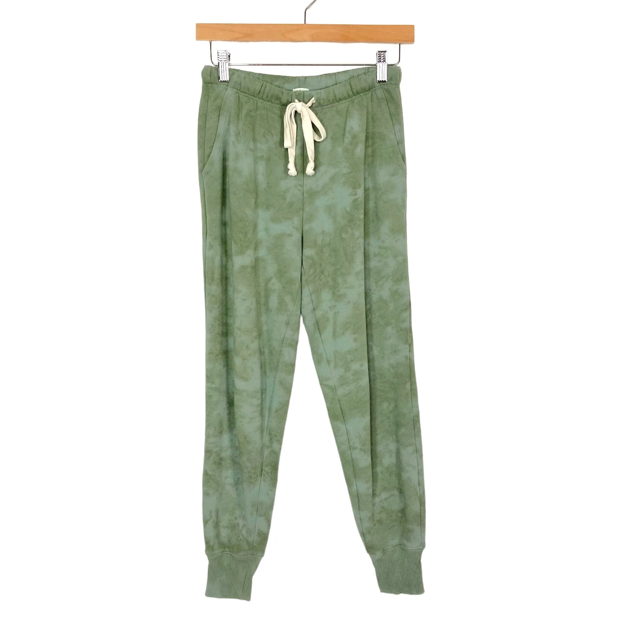 Aerie Green/Blue Tye Dye Drawstring Joggers- Size XXS (Inseam 26.5”, we have matching hooded sweatshirt)