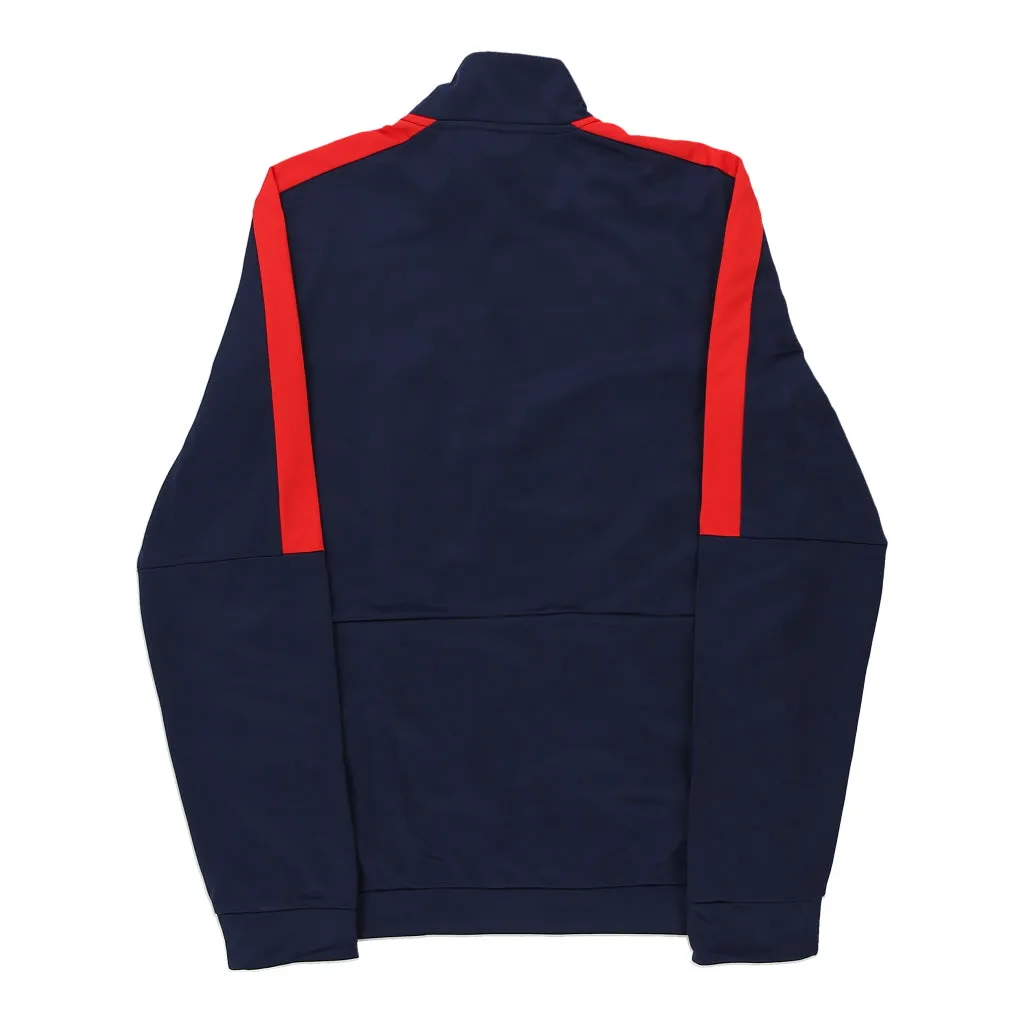 Age 13-14 Puma Track Jacket - Medium Navy Polyester