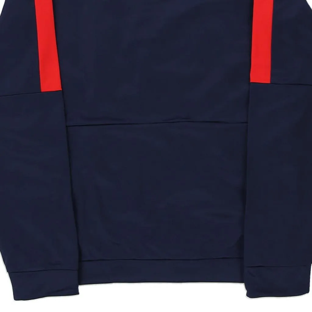 Age 13-14 Puma Track Jacket - Medium Navy Polyester