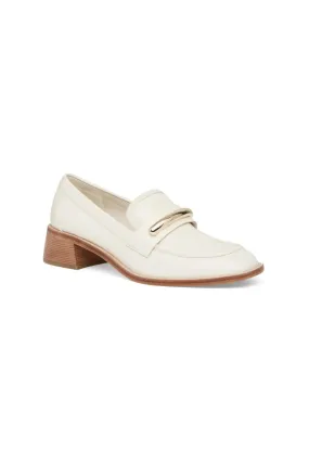 Aje Serena Crescent Loafer White