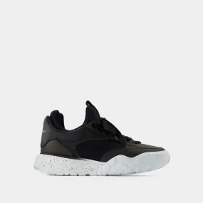 Alexander McQueen  Court Sneakers - Alexander Mcqueen - Black/White - Leather