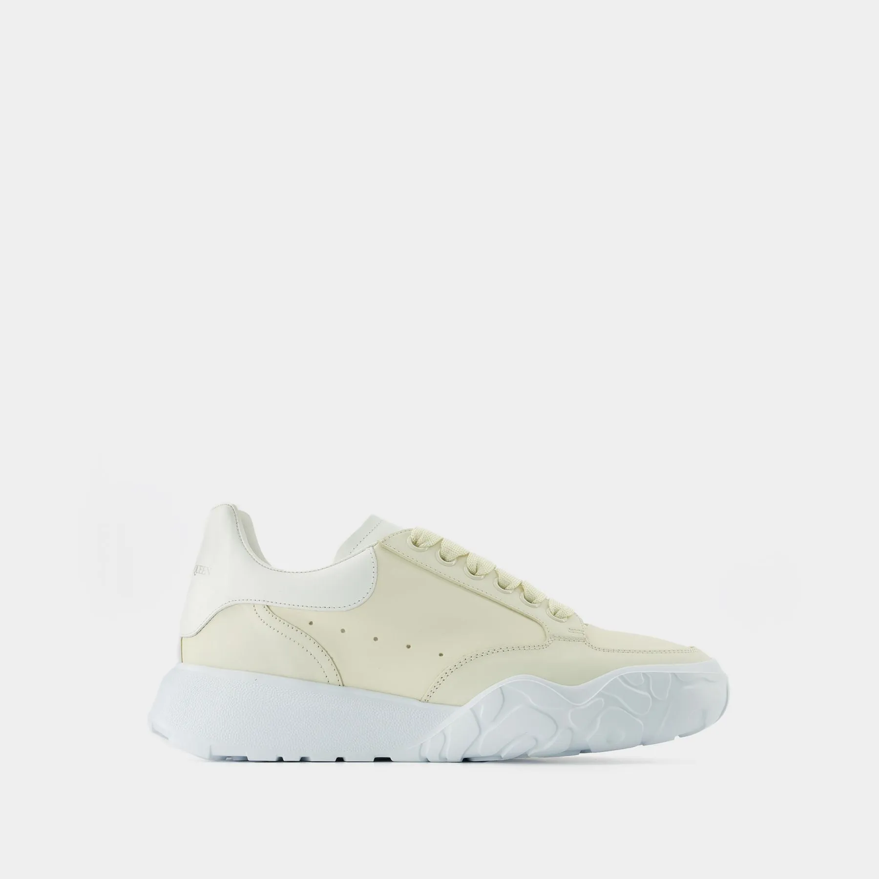 Alexander McQueen  Court Sneakers - Alexander Mcqueen - Cream/White - Leather