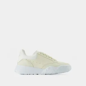 Alexander McQueen  Court Sneakers - Alexander Mcqueen - Cream/White - Leather