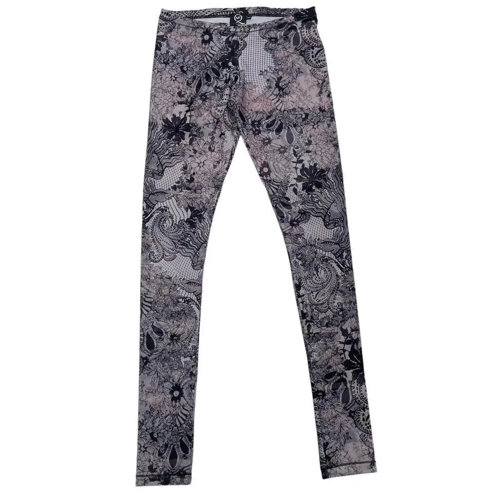 Alexander McQueen Floral Leggings Medium