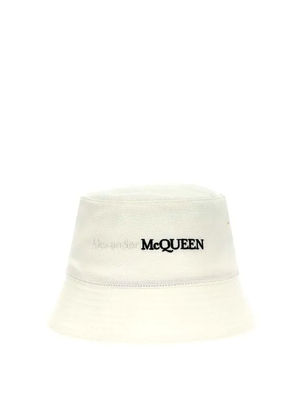 Alexander Mcqueen Logo Bucket Hat