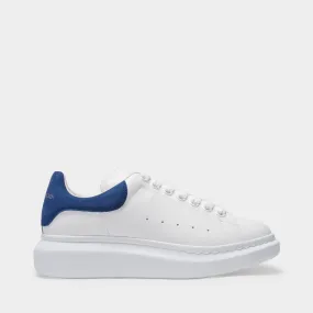 Alexander McQueen  Oversized  Sneakers - Alexander Mcqueen - White/Blue Paris - Leather