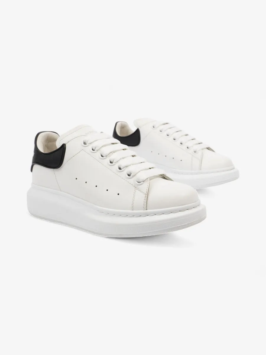 Alexander McQueen Oversized Sneakers White / Black Leather EU 37 UK 4