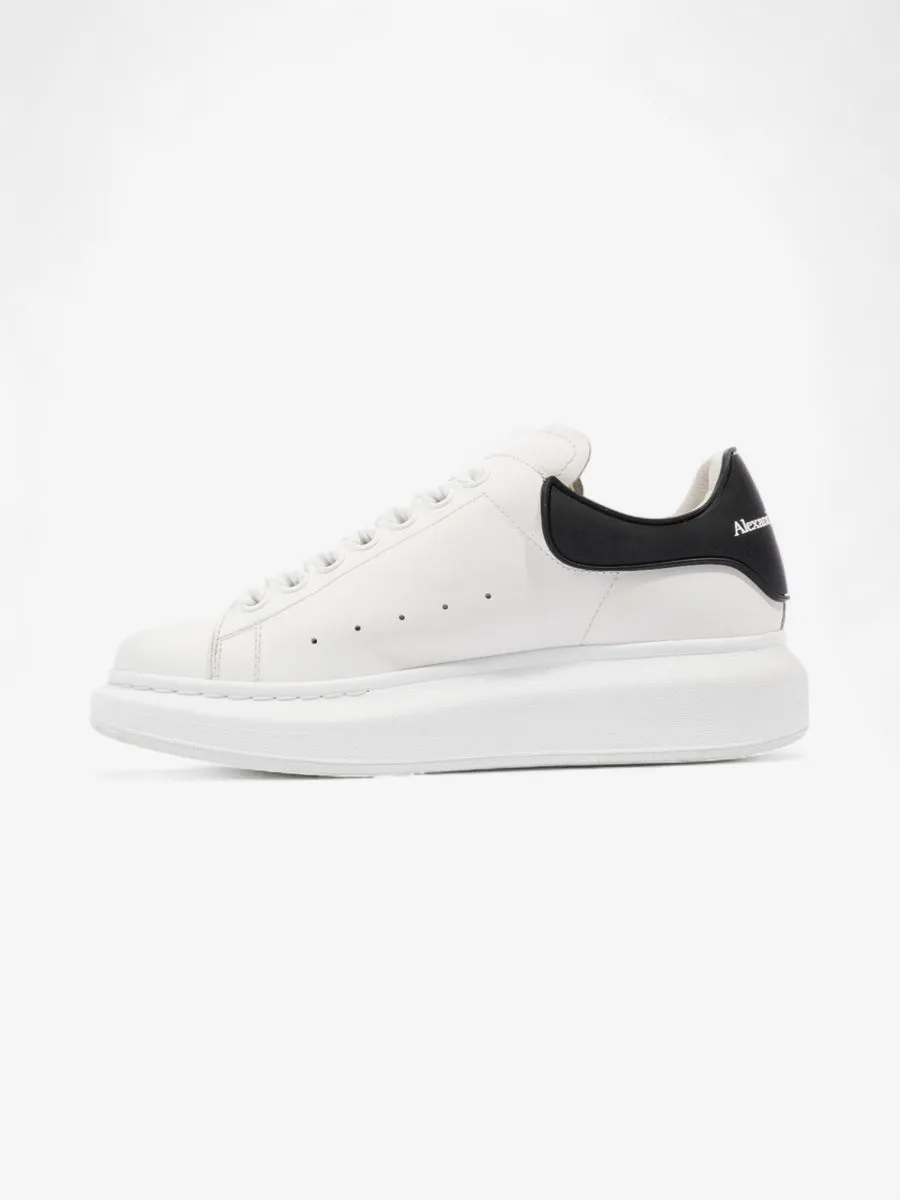 Alexander McQueen Oversized Sneakers White / Black Leather EU 37 UK 4