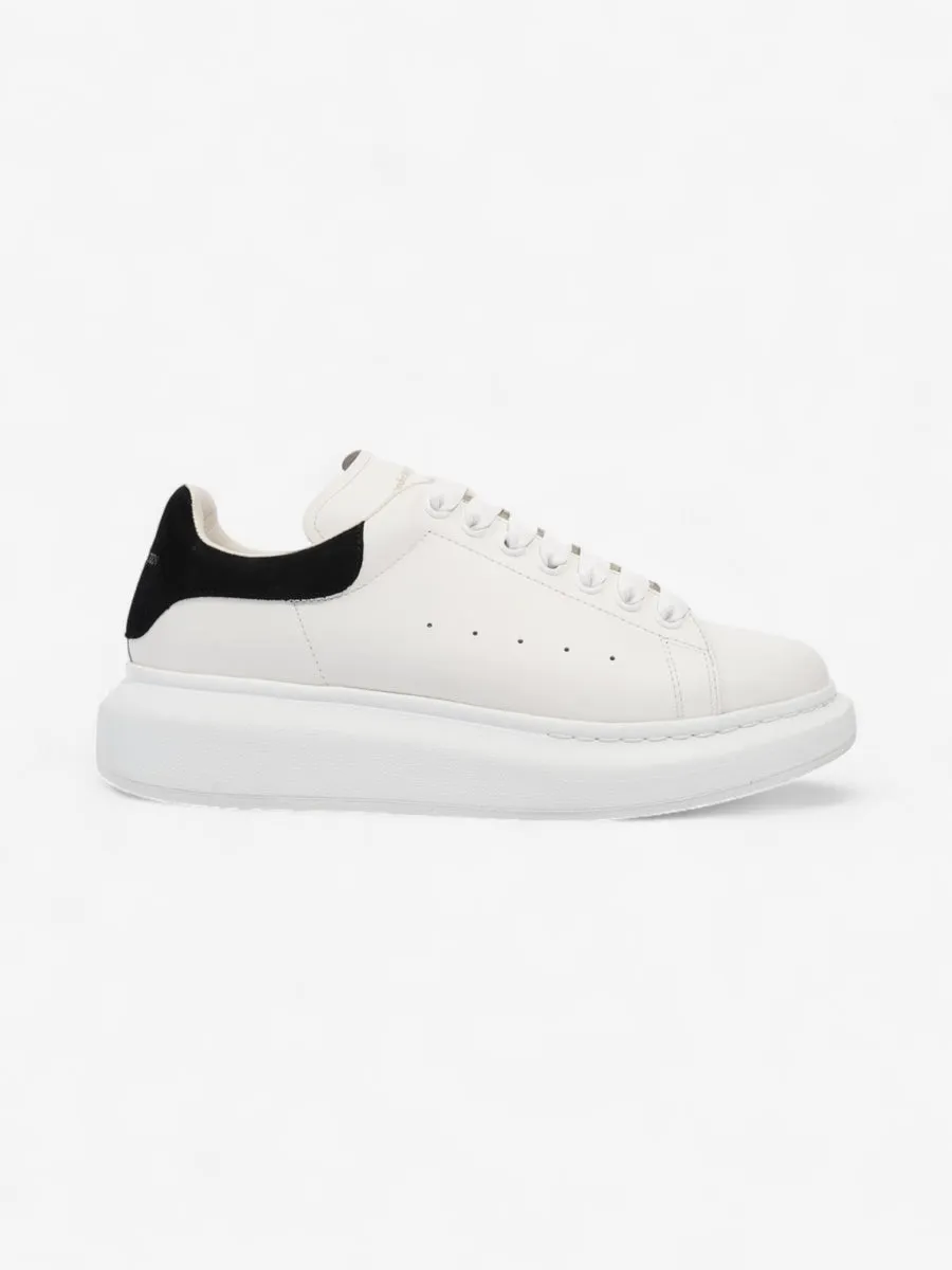 Alexander McQueen Oversized Sneakers White / Black Tab Leather EU 41 UK 8