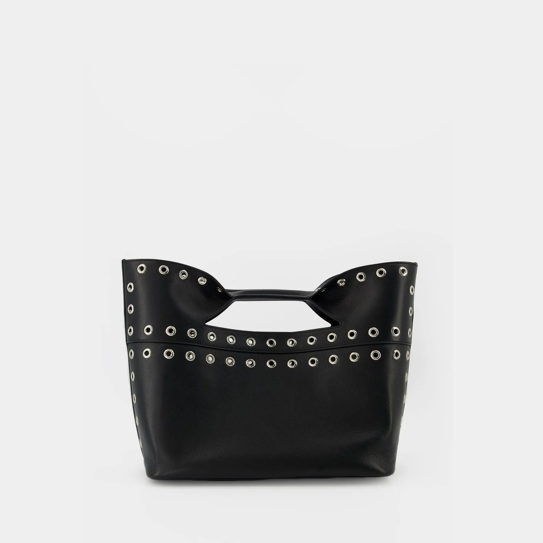 Alexander McQueen  The Bow Small Bag - Alexander Mcqueen - Black - Leather