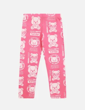 Allover  Bear Print Leggings