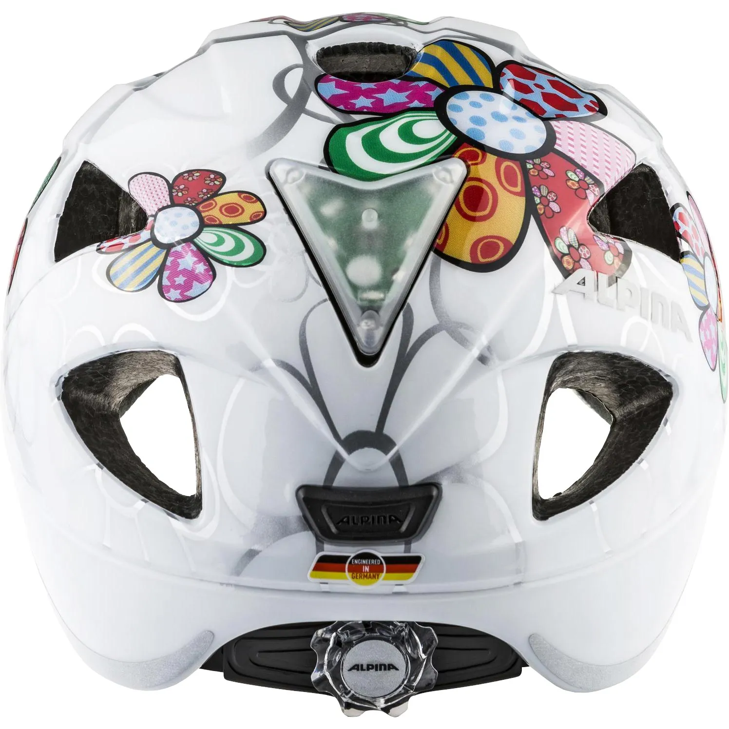 Alpina - Ximo Flash Bike Helmet Kids white flower gloss