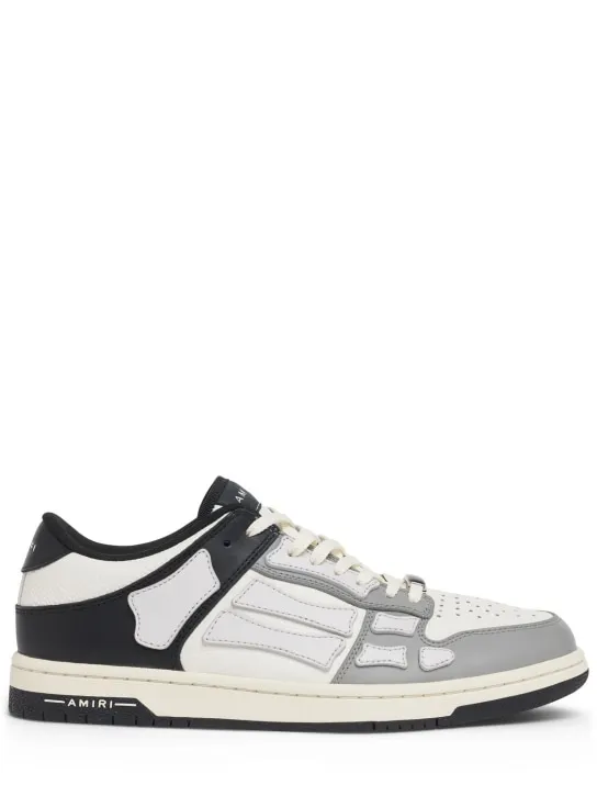 Amiri   Two-tone Skel Top low sneakers 