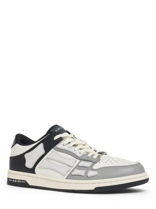 Amiri   Two-tone Skel Top low sneakers 