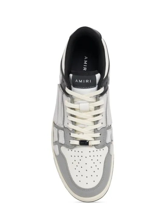 Amiri   Two-tone Skel Top low sneakers 