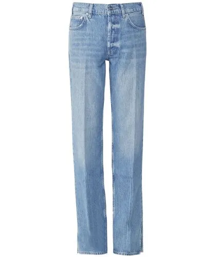 Anine Bing Nordic Blue Roy Relaxed Straight Jeans | Jules B