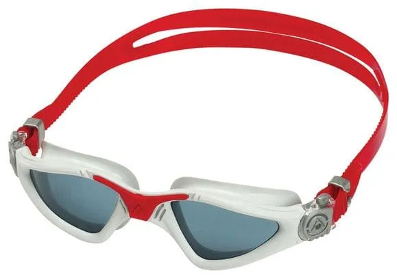 Aquasphere Kayenne Swimming Goggles Smoke/Red