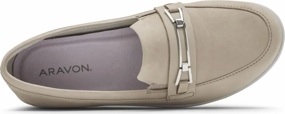 Aravon Josie Bit Loafer Nude