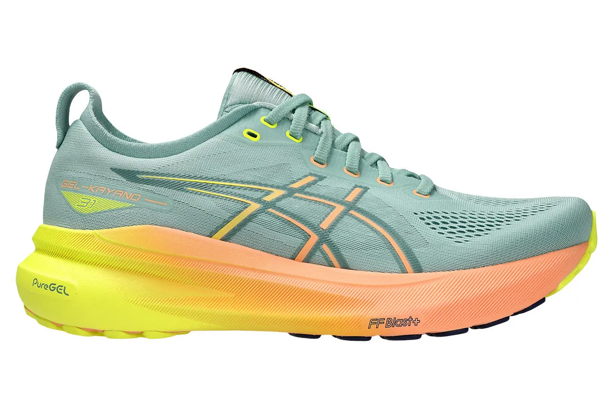 Asics Gel-Kayano 31 Paris D Light Celadon/Safety Yellow Mens