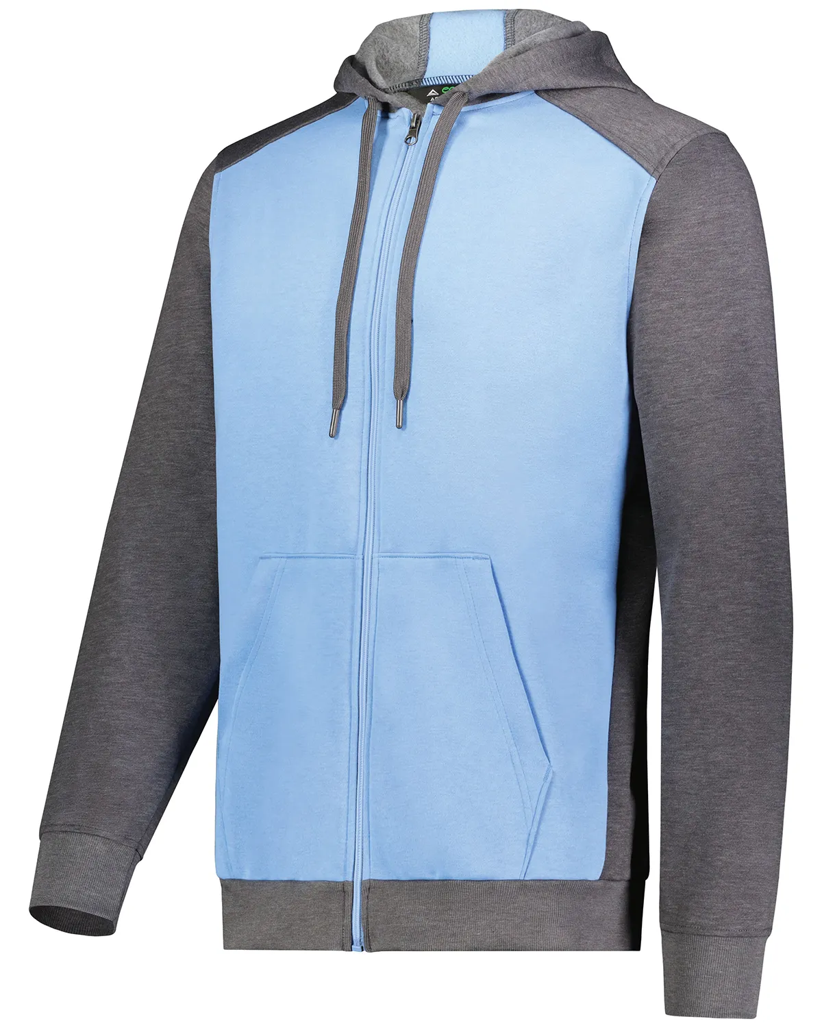 Augusta 6899 Men Three-Season Fleece Full Zip Hoodie