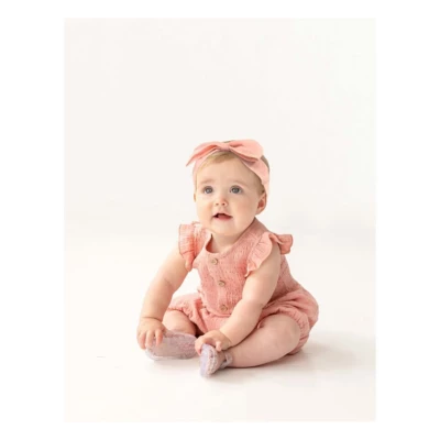 Baby Girls' Mabel + Honey Sweet Rasberry Romper