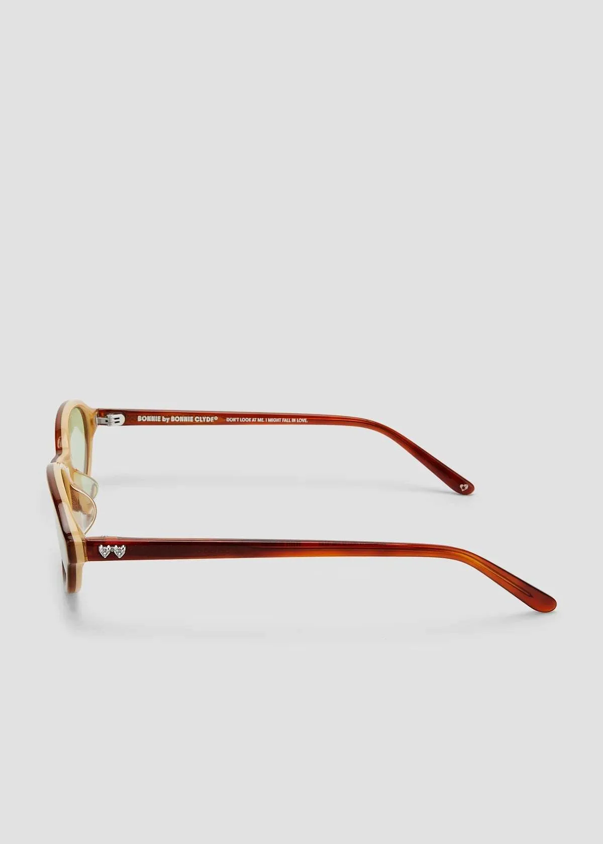 Baby Sunglasses - Brown Tortoise/Green