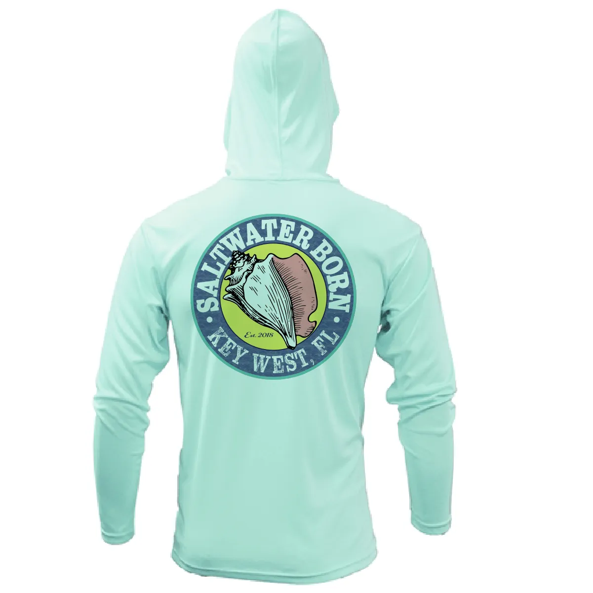 Baby Turtles Long Sleeve UPF 50+ Dry-Fit Hoodie