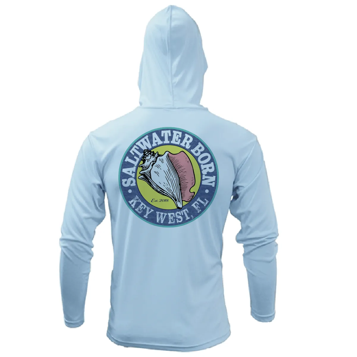 Baby Turtles Long Sleeve UPF 50+ Dry-Fit Hoodie