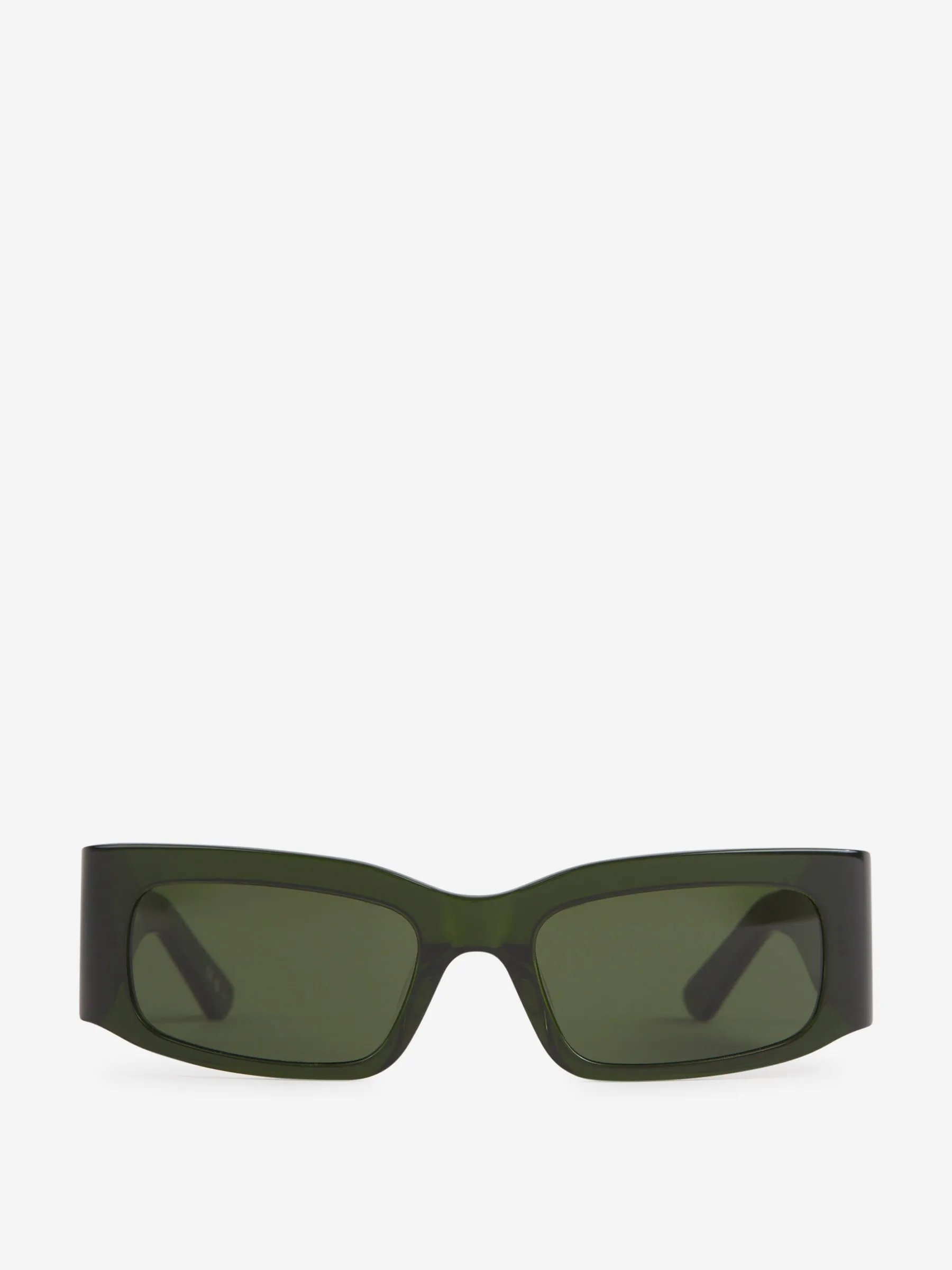 Balenciaga Rectangular Logo Sunglasses 