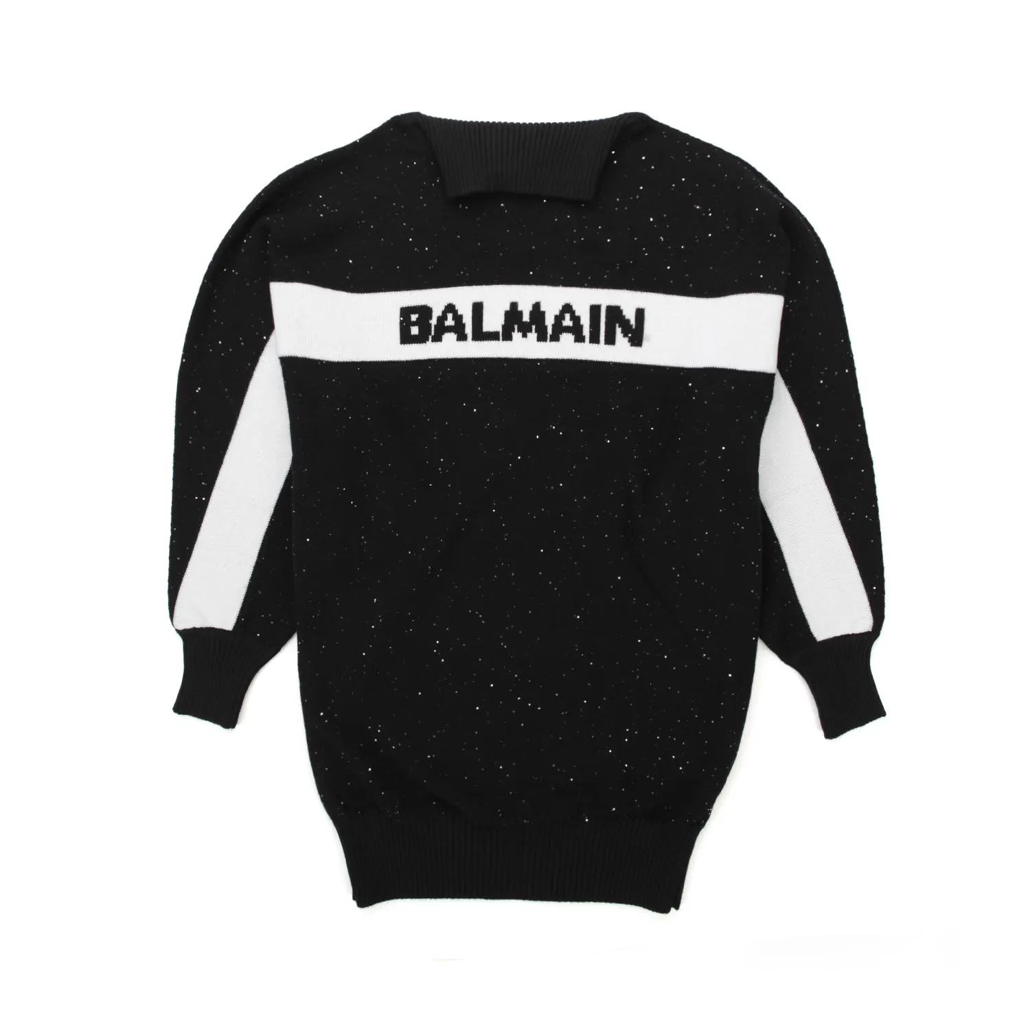 Balmain Wool Maxi Pullover For Girls