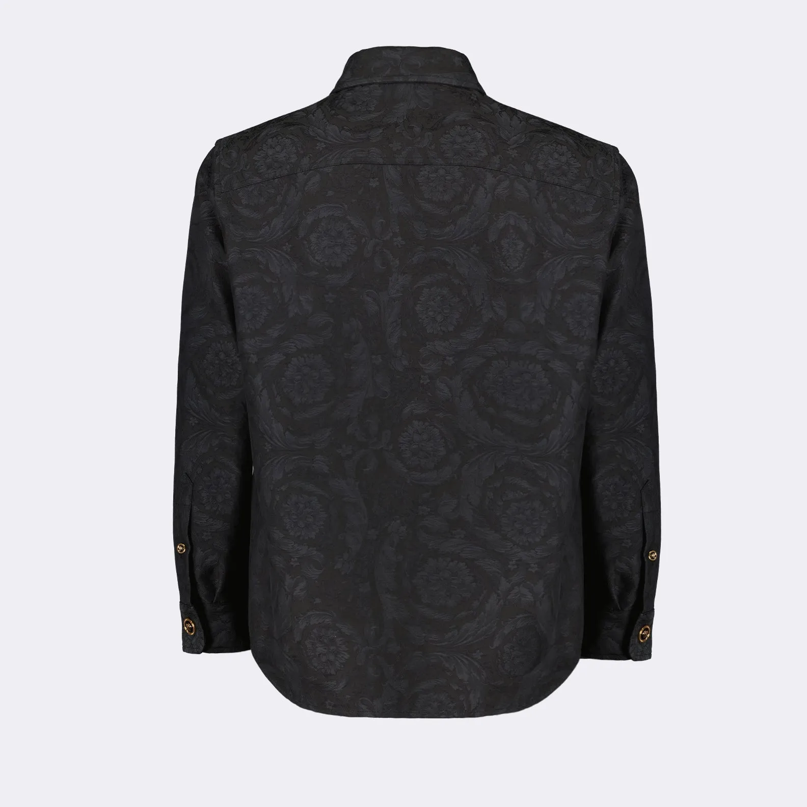 Barocco Black Shirt Jacket