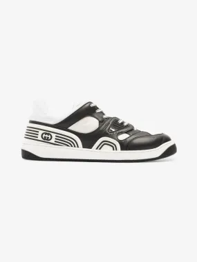 Basket Low-top Sneakers White / Black Leather EU 44 UK 10