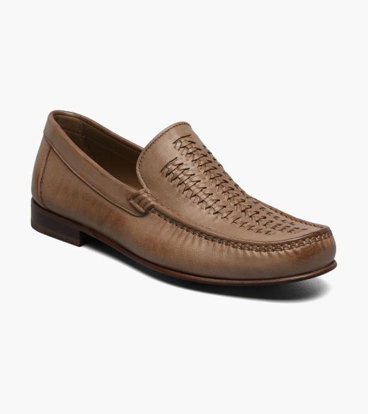 Beaufort Moc Toe Weave Loafer