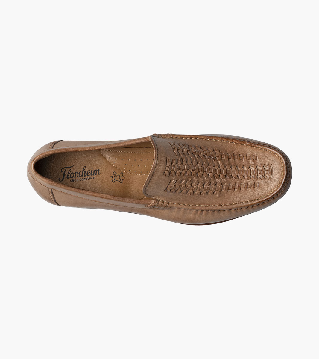 Beaufort Moc Toe Weave Loafer