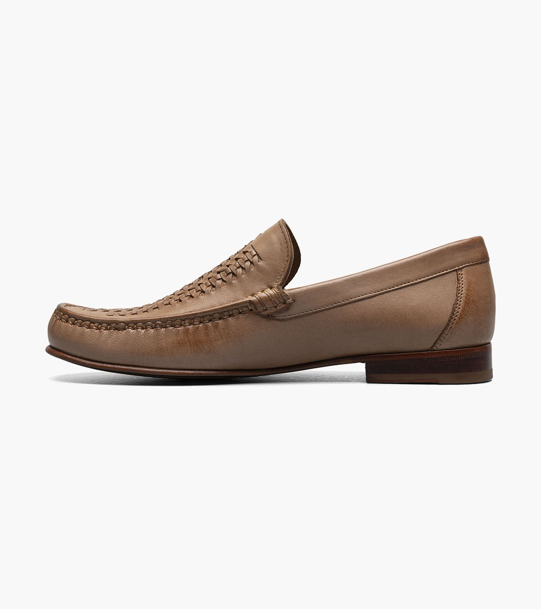 Beaufort Moc Toe Weave Loafer