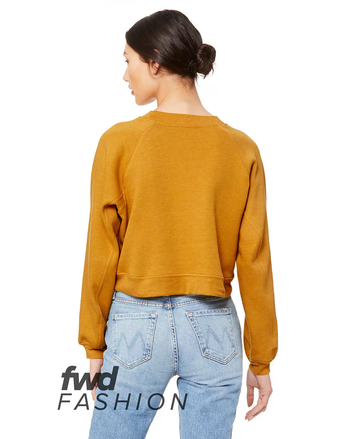 Bella + Canvas 7505 Fast Fashion Women's Raglan Pullover Fleece SKU: 7505