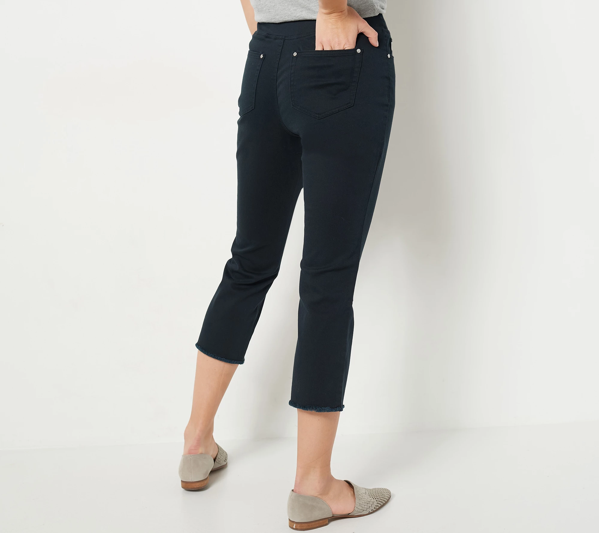 Belle by Kim Gravel Regular TripleLuxe Twill Jeans