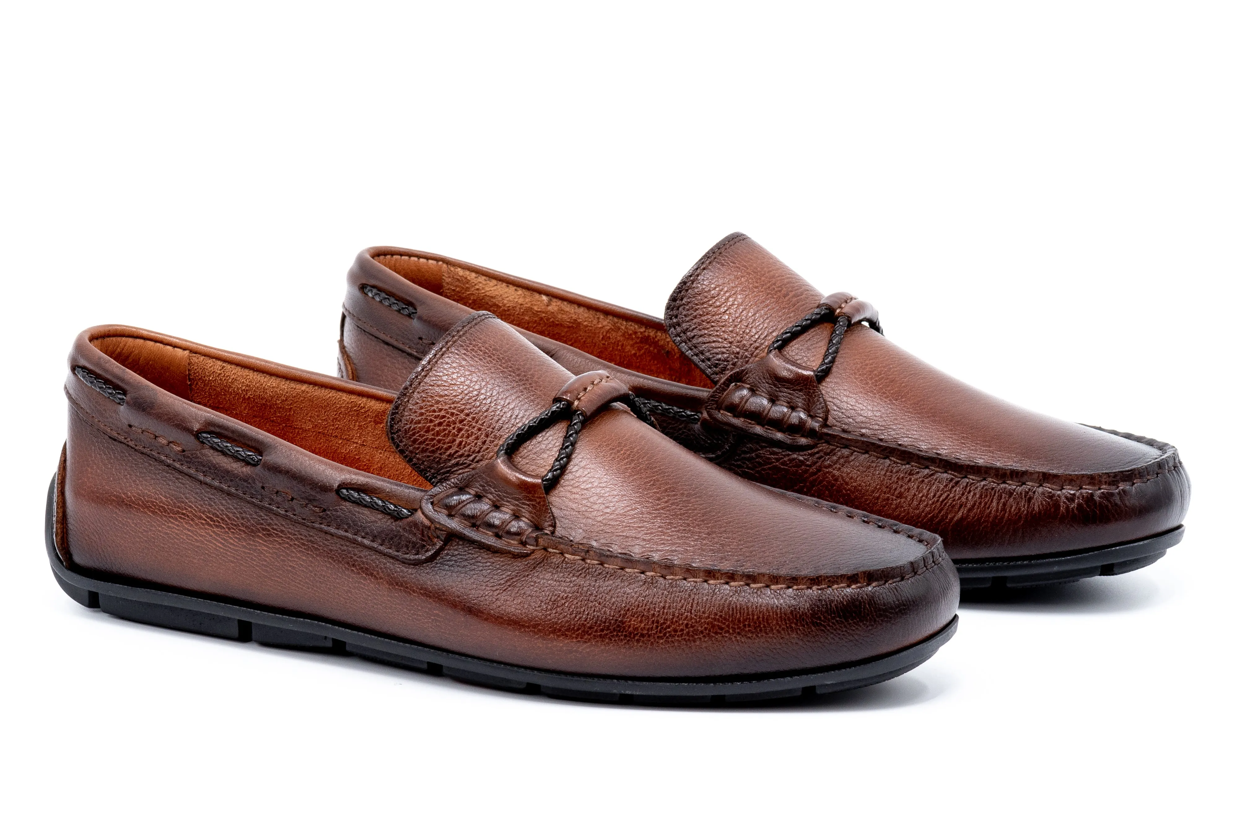 Bermuda Braid Loafer | Bourbon