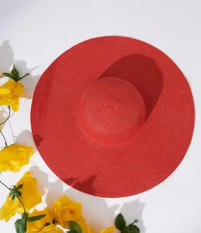 Big Red Sun Hat