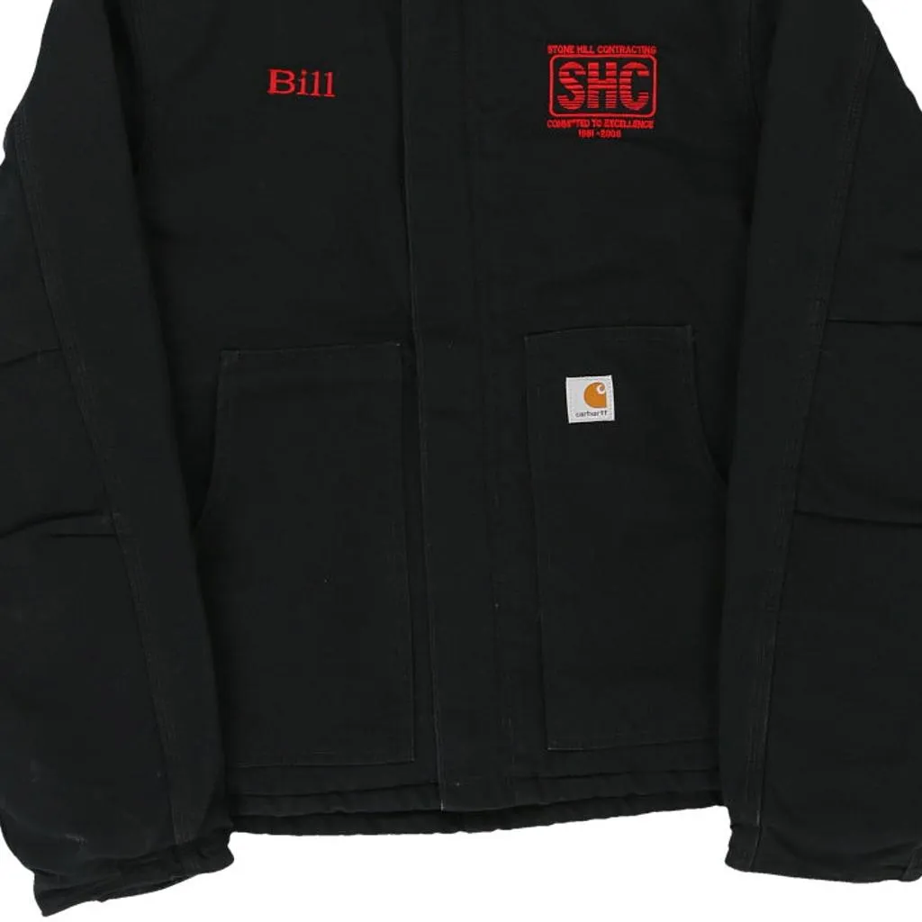 Bill Stone Hill 2008 Carhartt Tall Jacket - XL Black Cotton Blend