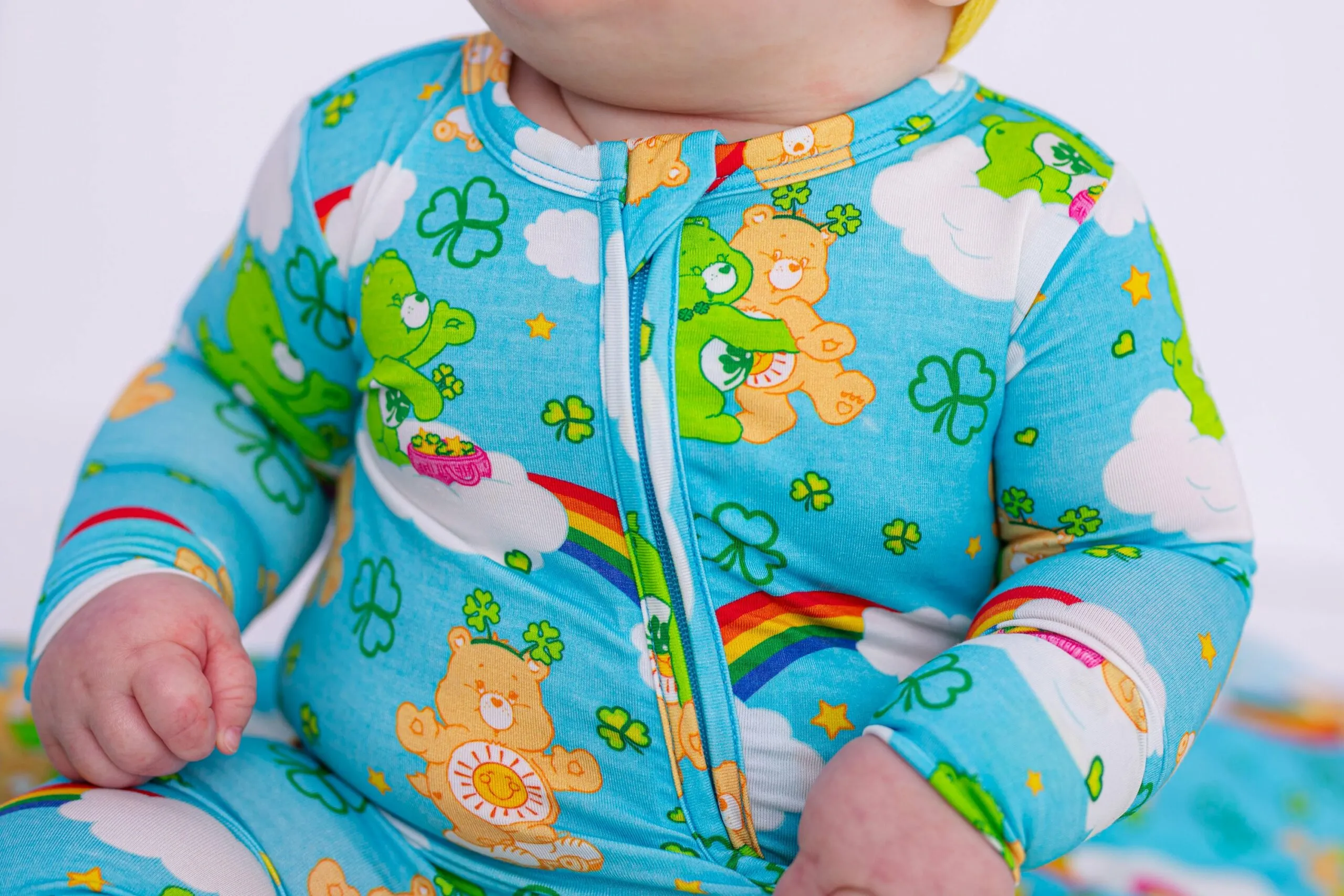 Birdie Bean Care Bears St. Patrick’s Day Convertible Romper