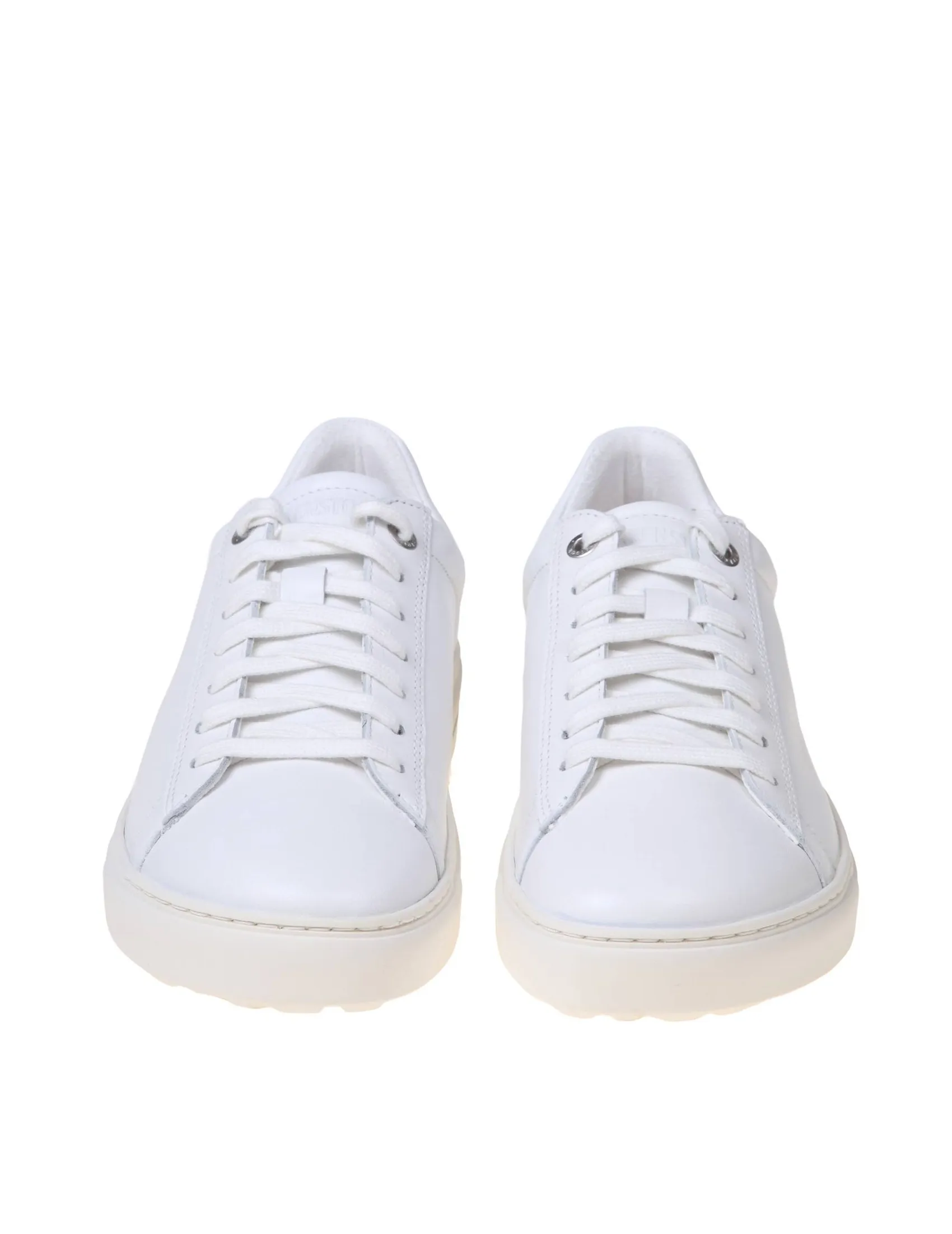 BIRKENSTOCK BEND LOW SNEAKERS IN WHITE LEATHER